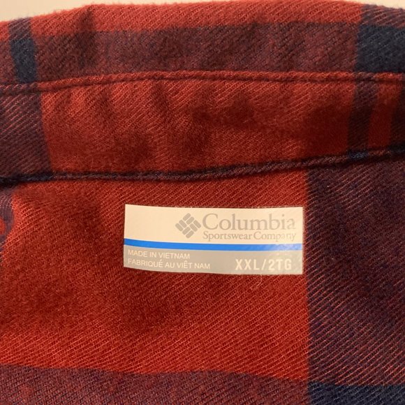 Columbia Men's Outdoor Elements Stretch Flannel Shirt (XXL) - Picture 3 of 3